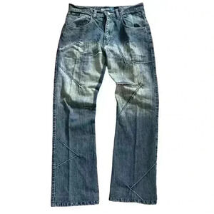 VTG Y2K  00s FOCUS Jeans Faded Men’s Embroidered Straight leg W30 L32 Relaxed